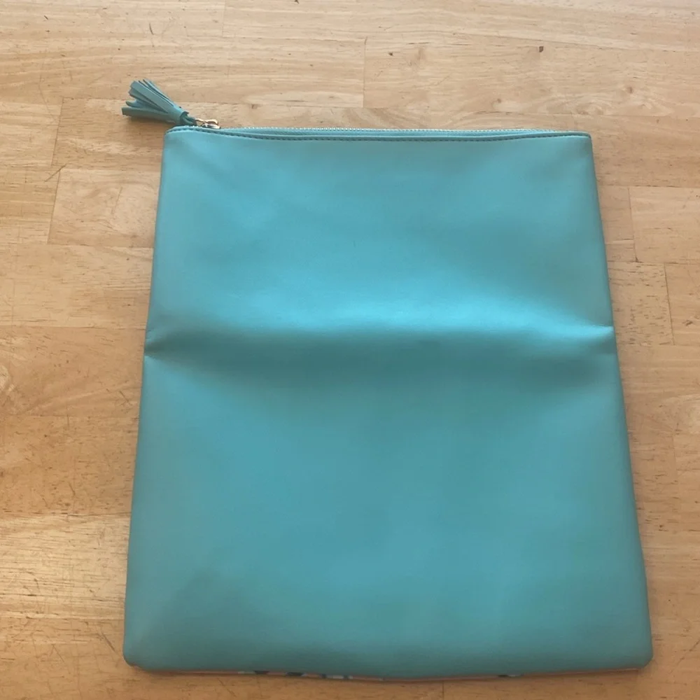 Rachel Pally tropical reversible fold over clutch